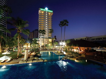 Thailand, Pattaya, Jomtien Palm Beach Hotel and Resort